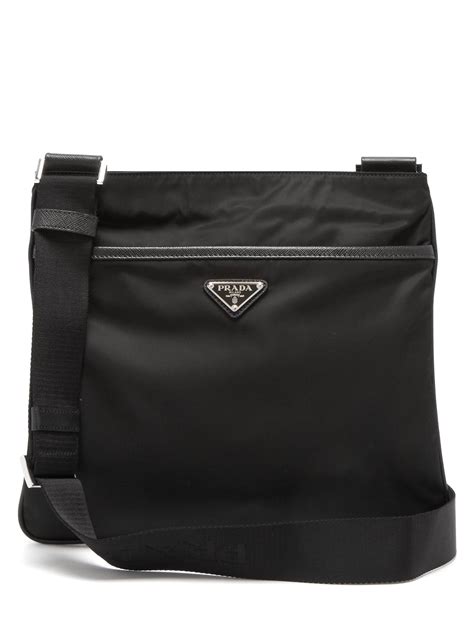 messenger bag heren prada|nylon messenger bag for men.